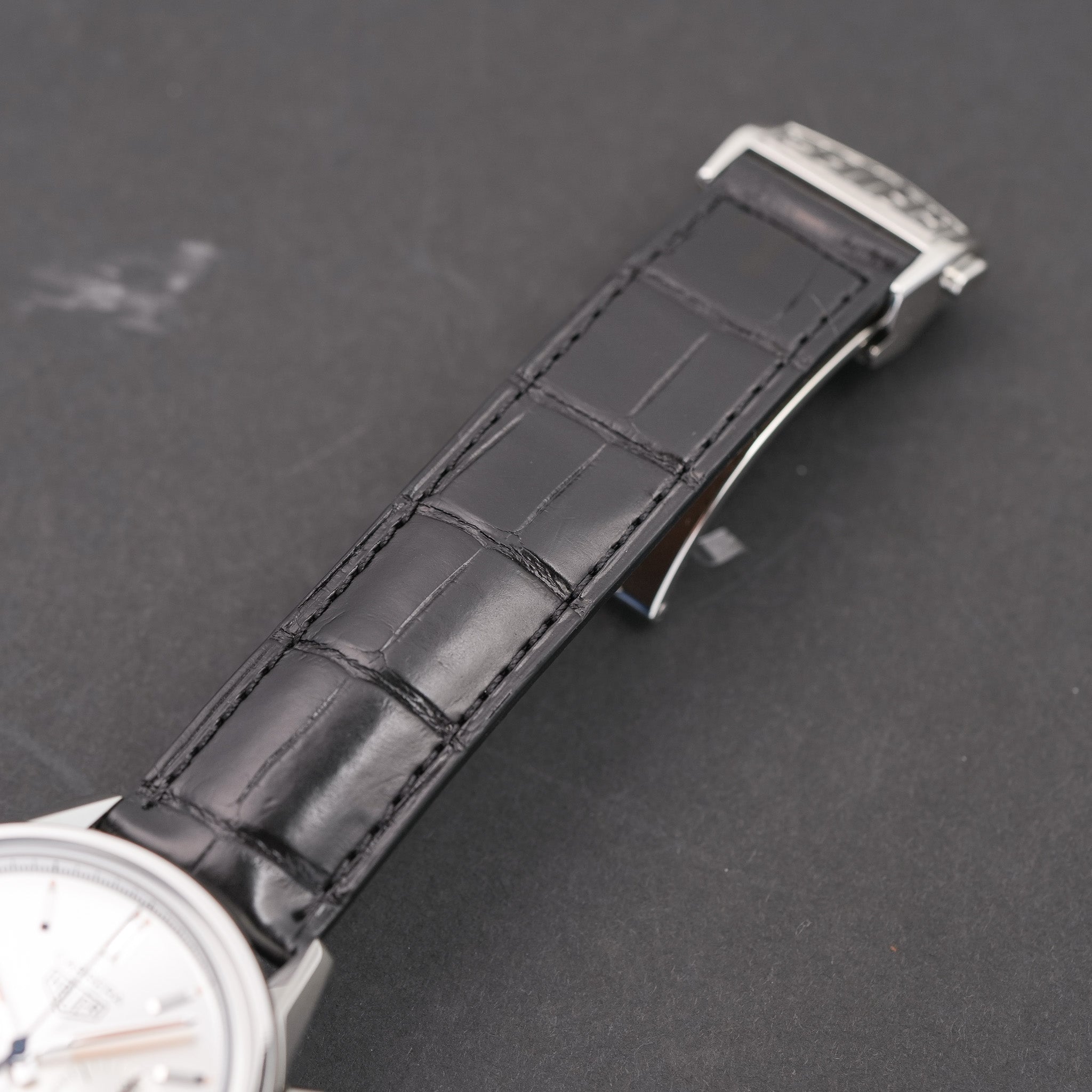 2021 TAG Heuer Carrera Chronograph 160 Years Anniversary strap top
