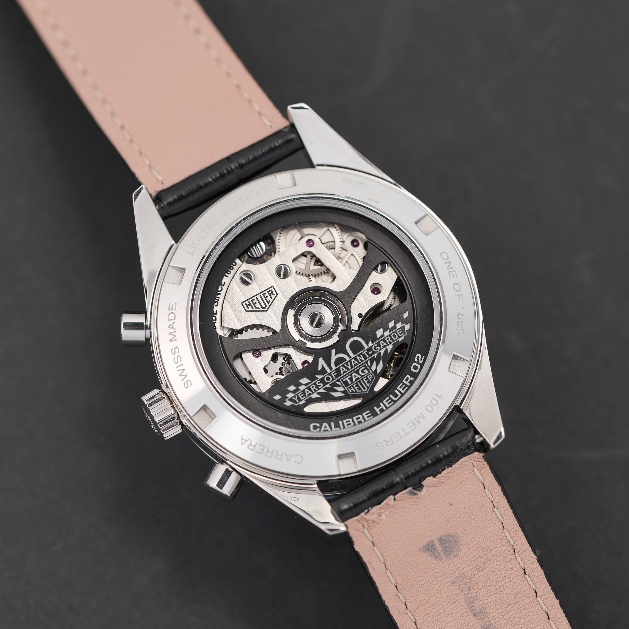 2021 TAG Heuer Carrera Chronograph 160 Years Anniversary caseback