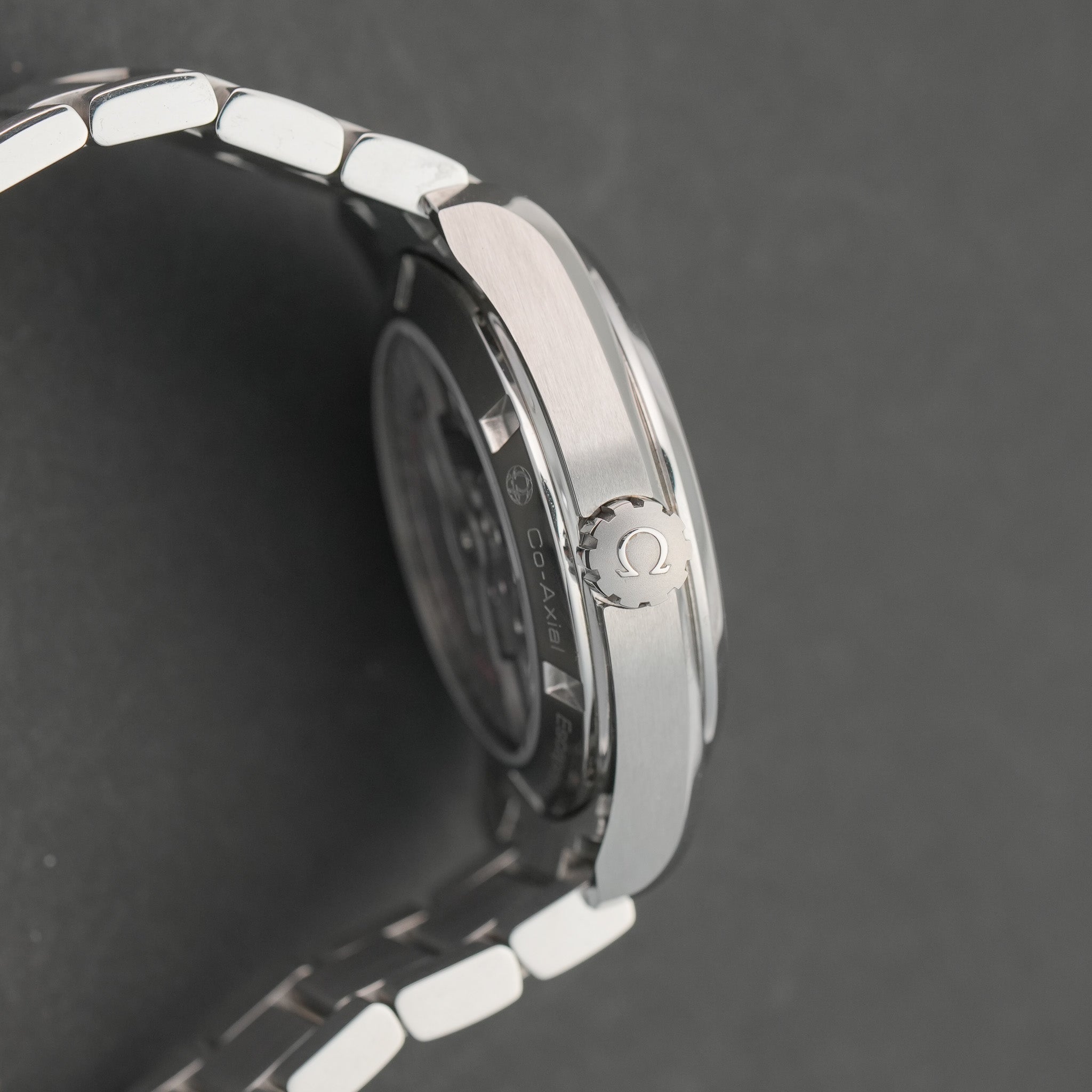 OMEGA Aqua Terra "SkyFall" 38.5mm crown
