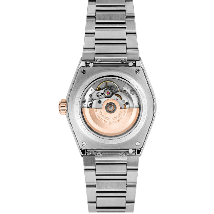 Back view of Highlife Automatic COSC Two Tone 41mm