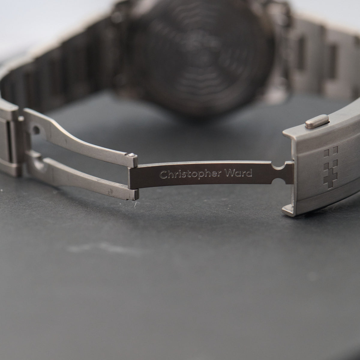 Christopher Ward C1 Bel Canto x Guilloche Limited Edition clasp 2