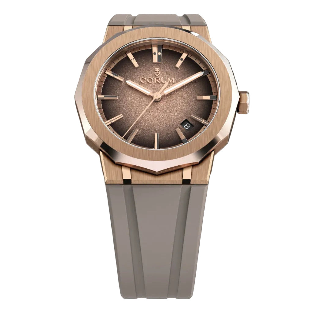 Front view of Corum Admiral 39mm Automatic Gold A39.231.OO0.4S