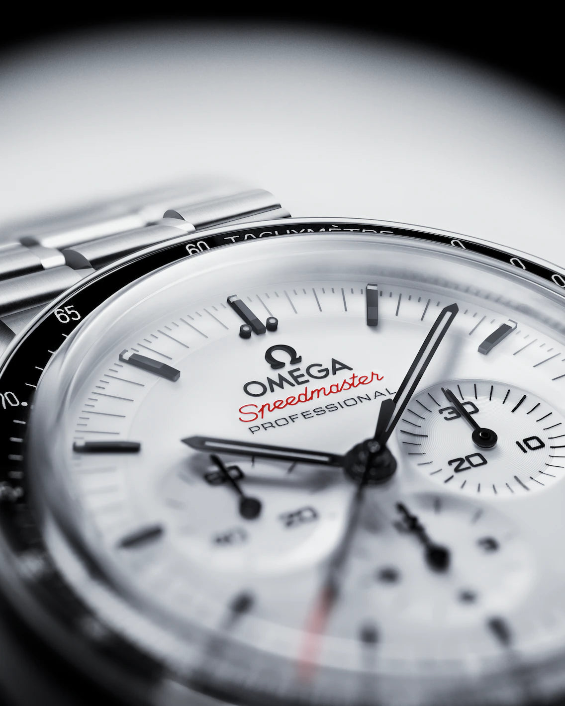 OMEGA Speedmaster Moonwatch White Dial Chronograph