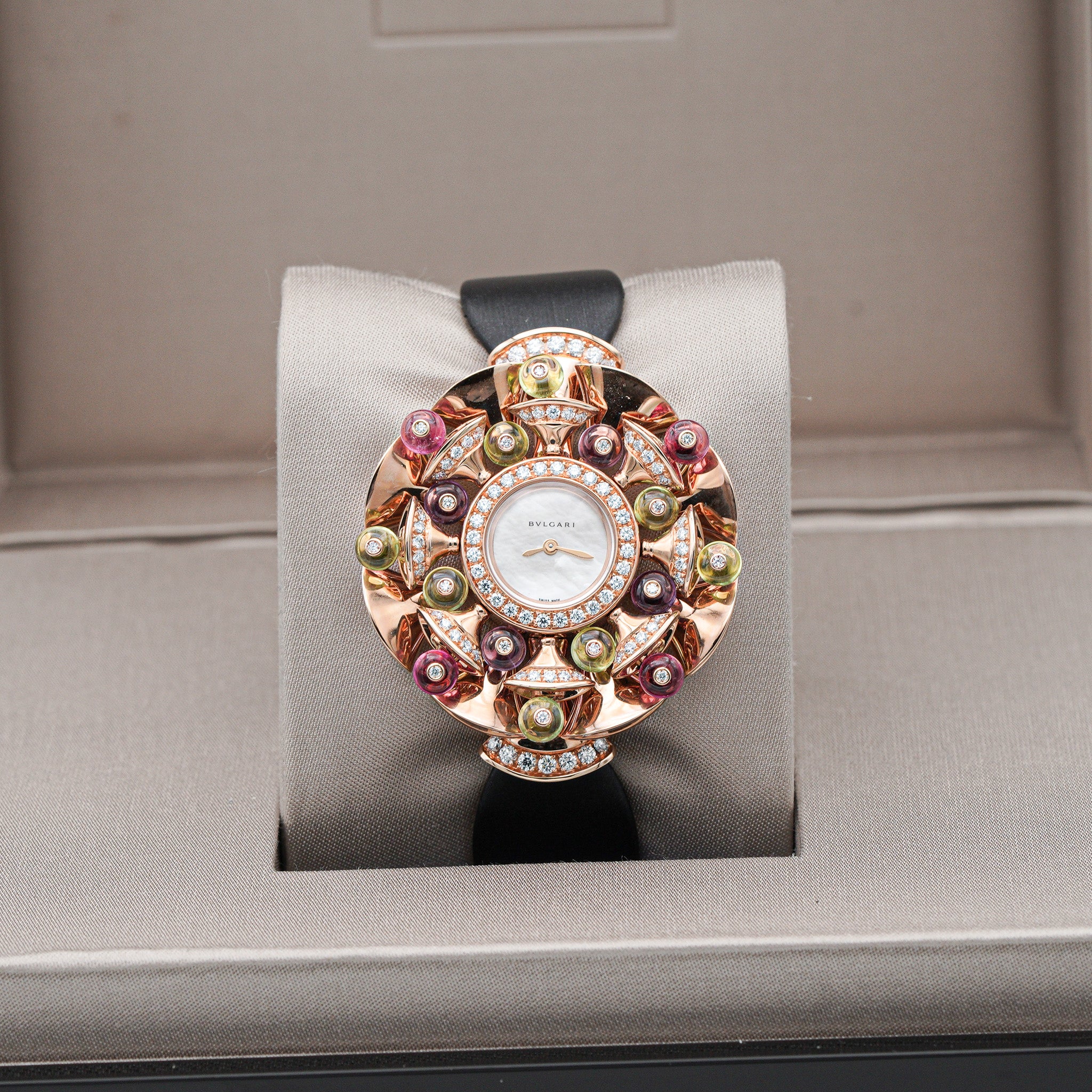 SALE | BVLGARI 102217 Bulgari Divas' Dream Quartz Rose Gold set