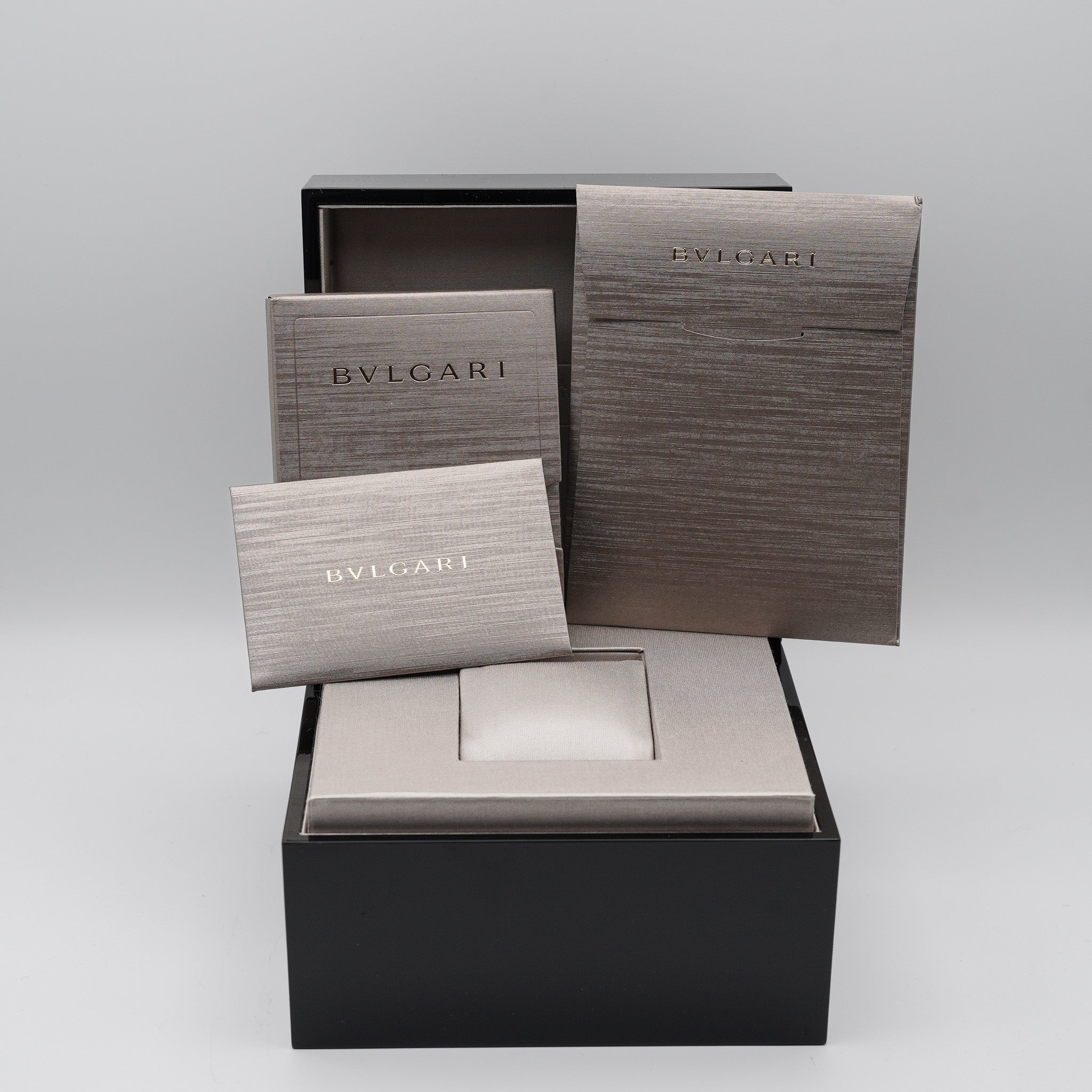 BVLGARI Watch box documents and warranty