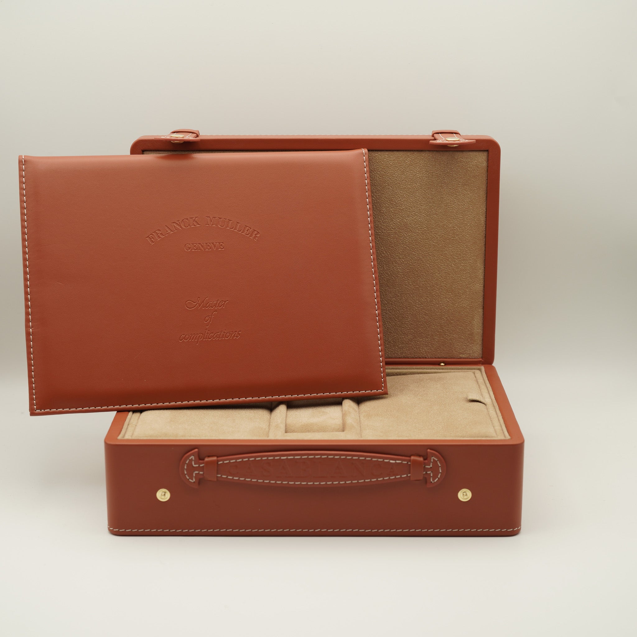 Franck Muller Master Banker Watch box and documents