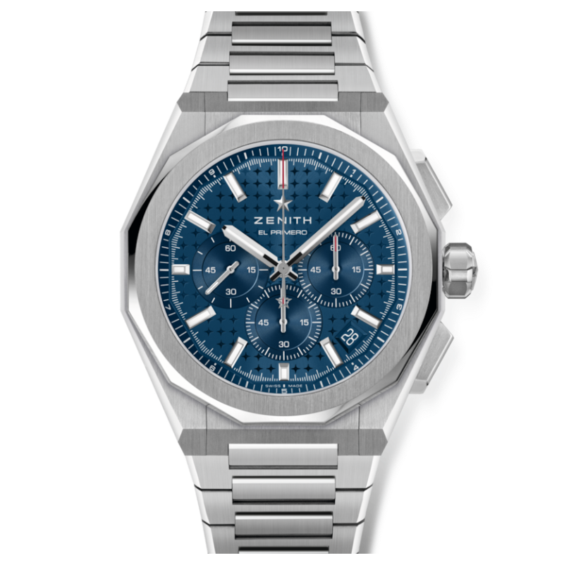 Zenith Defy Skyline Chronograph Blue 42mm 03.9500.3600/51.I001 front view
