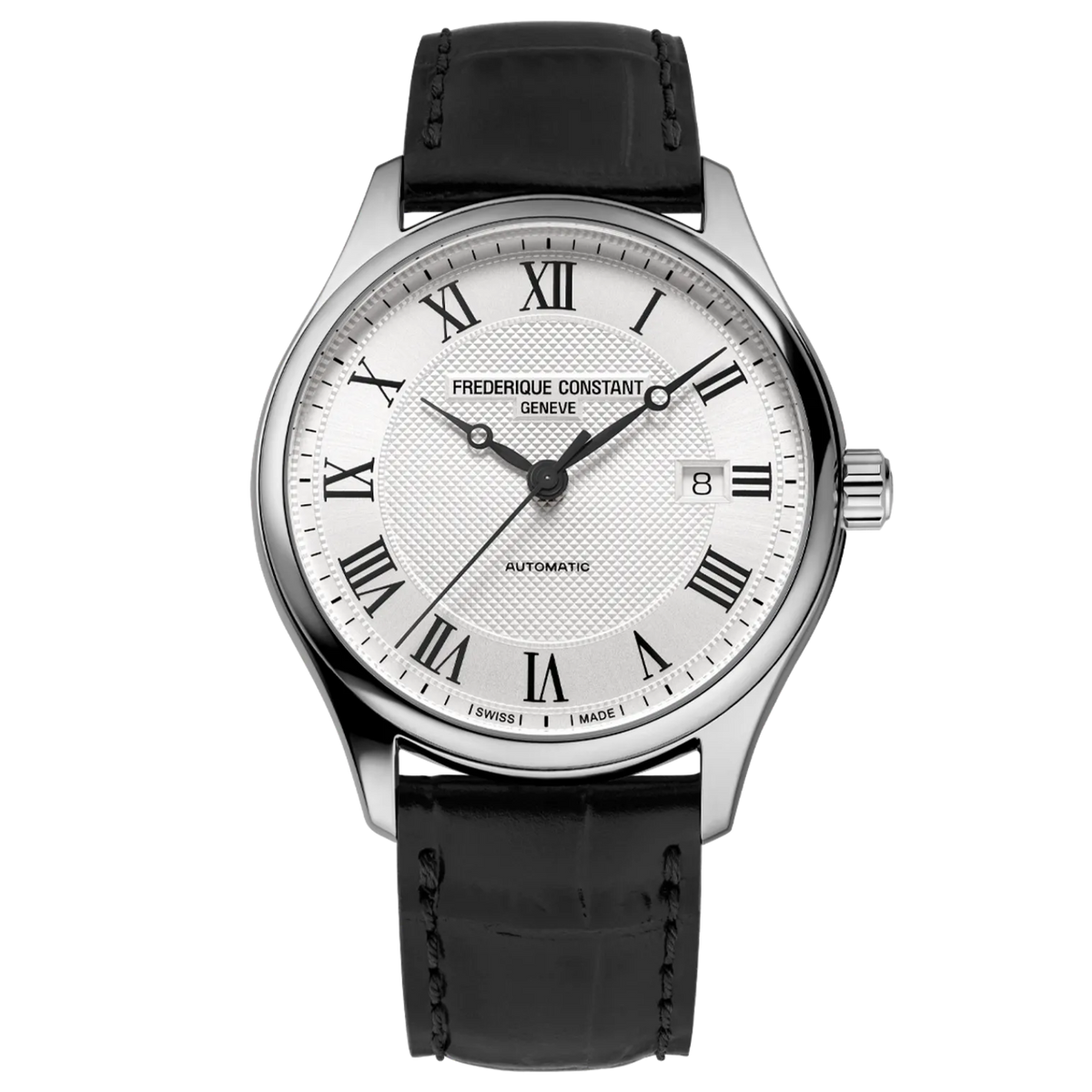 Frederique Constant Classics Index Automatic White 40 mm FC303MC5B6 front view