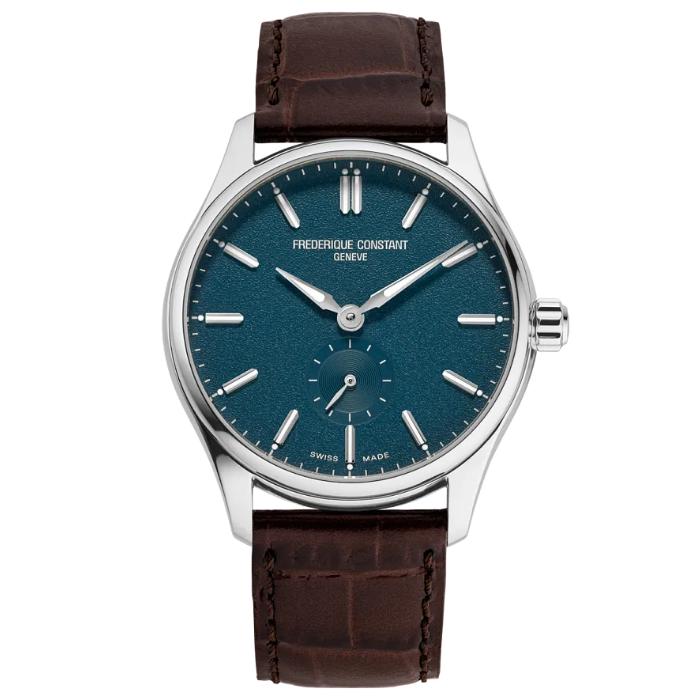 Frederique Constant Classics Index Automatic Dark Teal Blue 40 mm FC530G3B6 front view