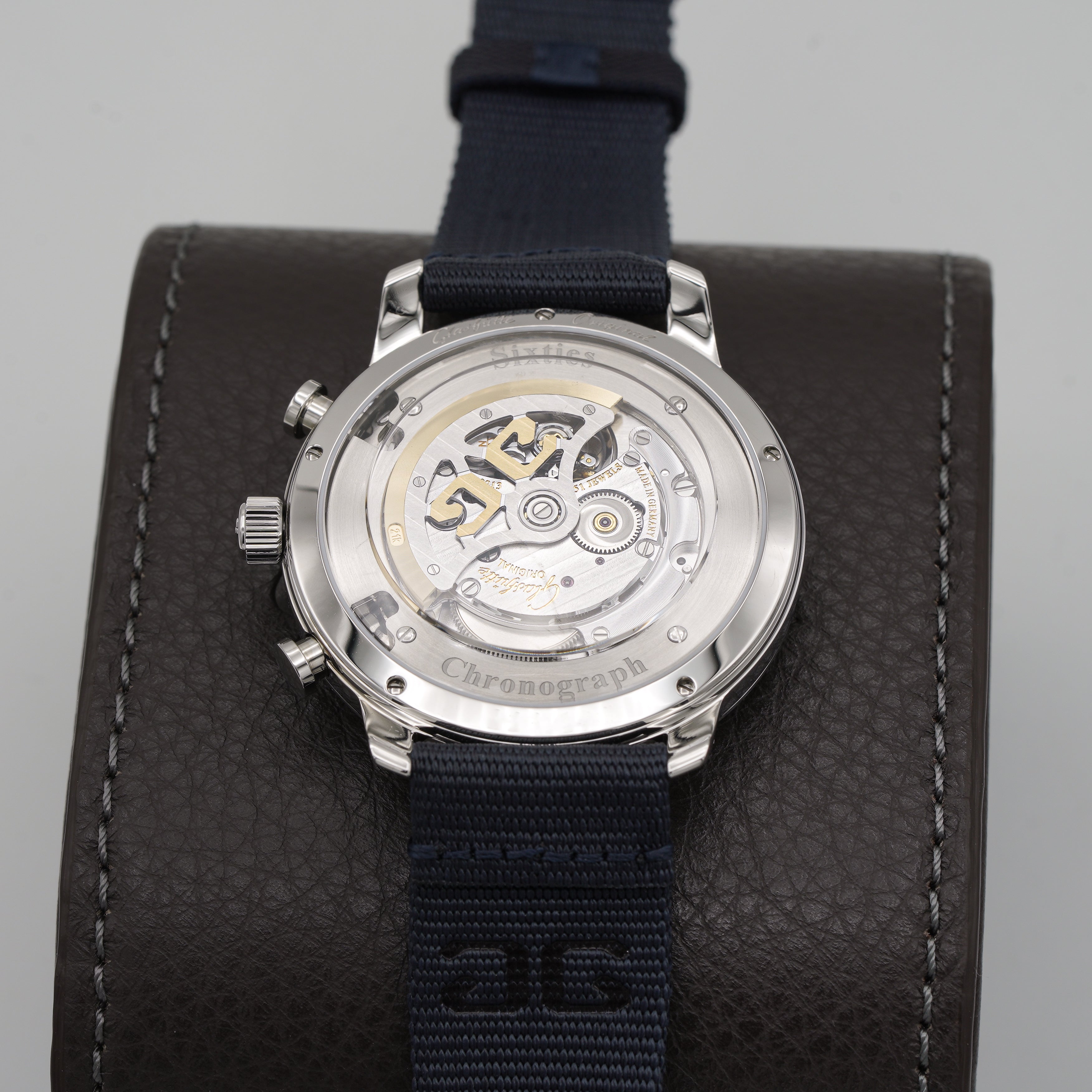 Glashütte Original Sixties Chronograph Annual Edition Grey movement