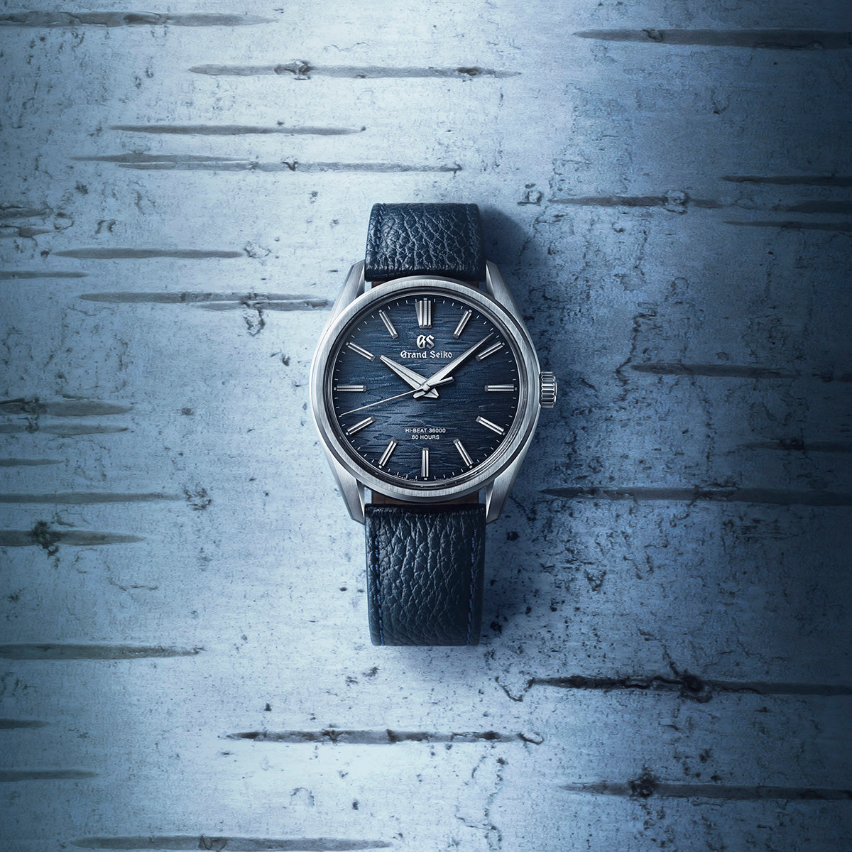 Grand Seiko SLGW007 Moonlit Birch Evolution 9 Manual Winding press