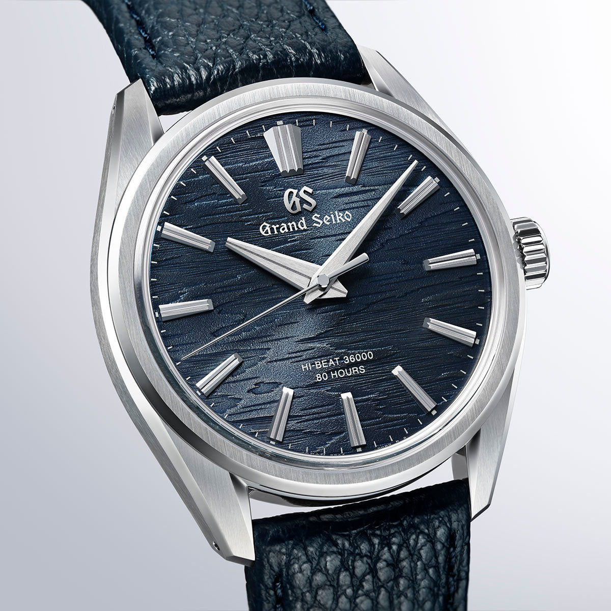 Grand Seiko SLGW007 Moonlit Birch Evolution 9 Manual Winding dial shot