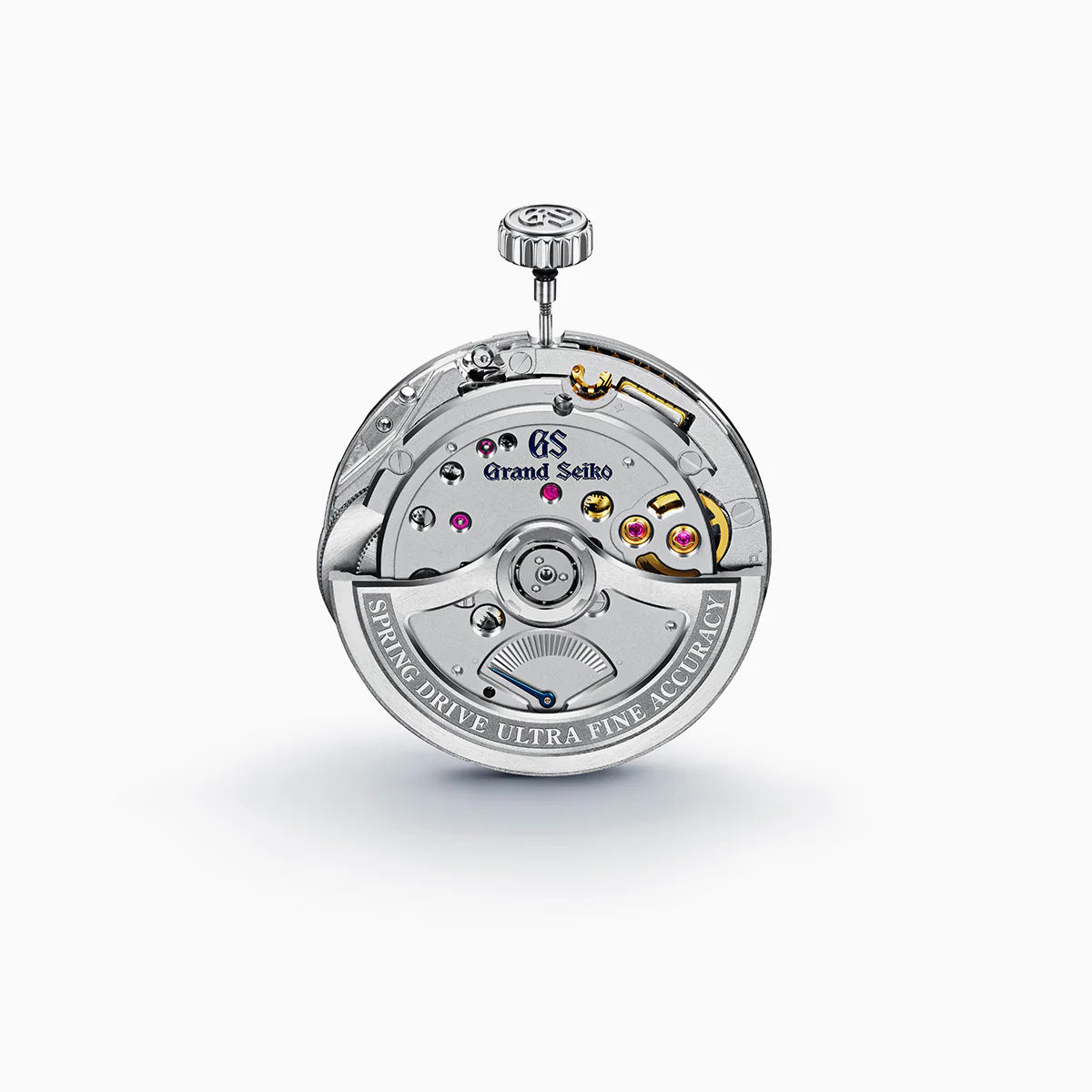 Case Back View of Grand Seiko Evolution 9 Collection Spring Drive U.F.A. 'Lake Suwa' 37mm SLGB013