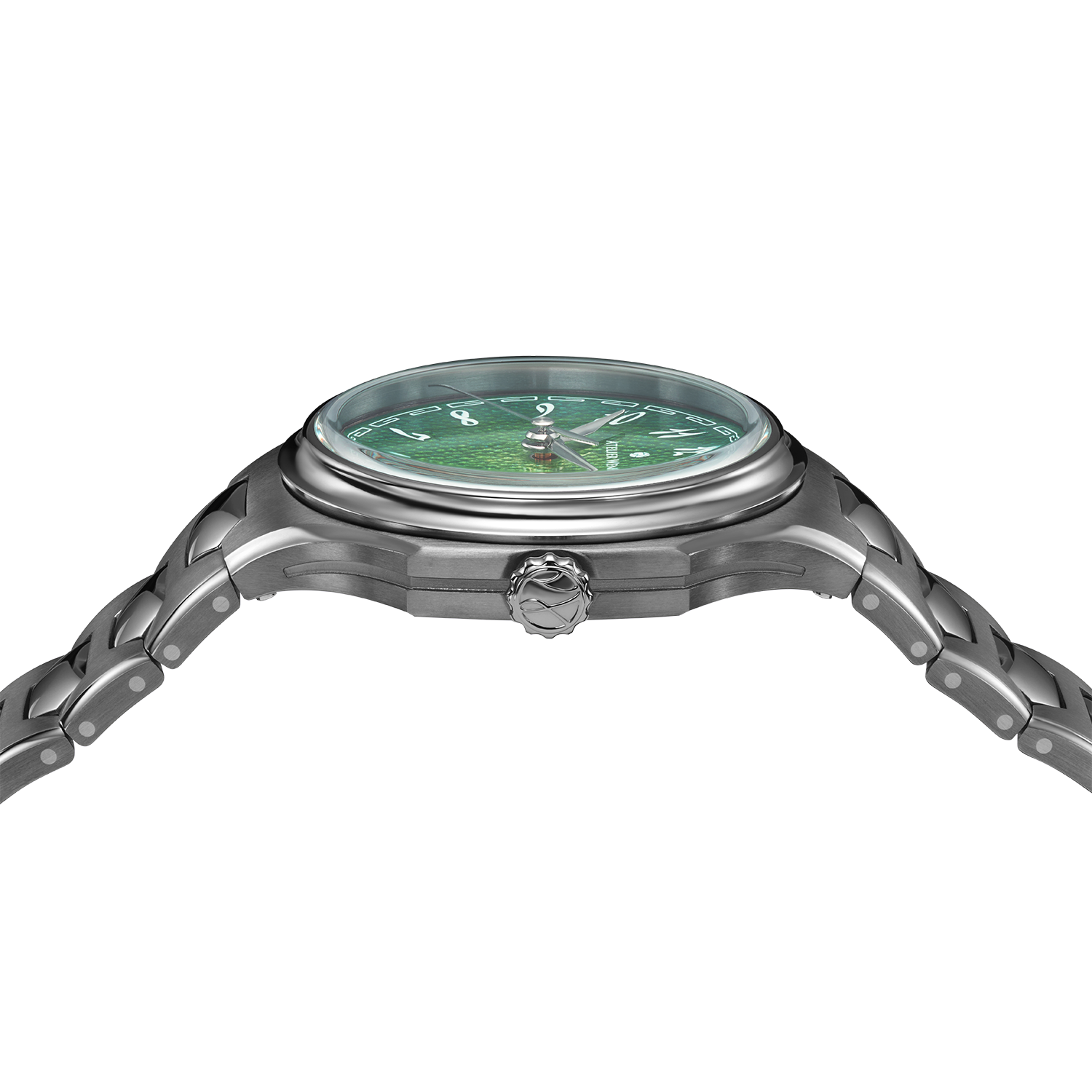 Side View of Atelier Wen Inflection Green 幽 Yōu