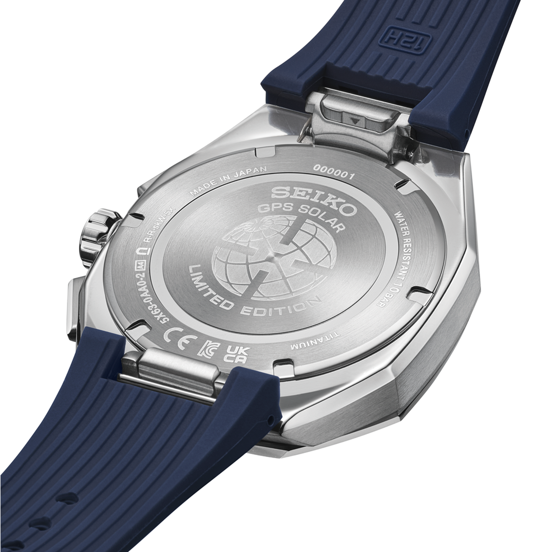 Back View of Seiko 145th Anniversary Limited Edition Astron HAB004