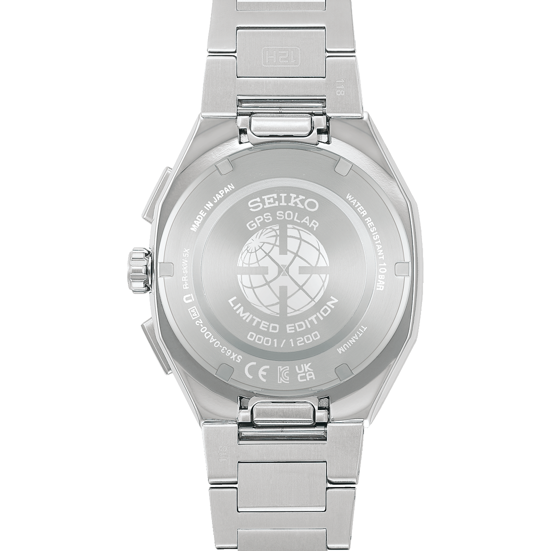 Back View of Seiko 145th Anniversary Limited Edition Astron HAB005