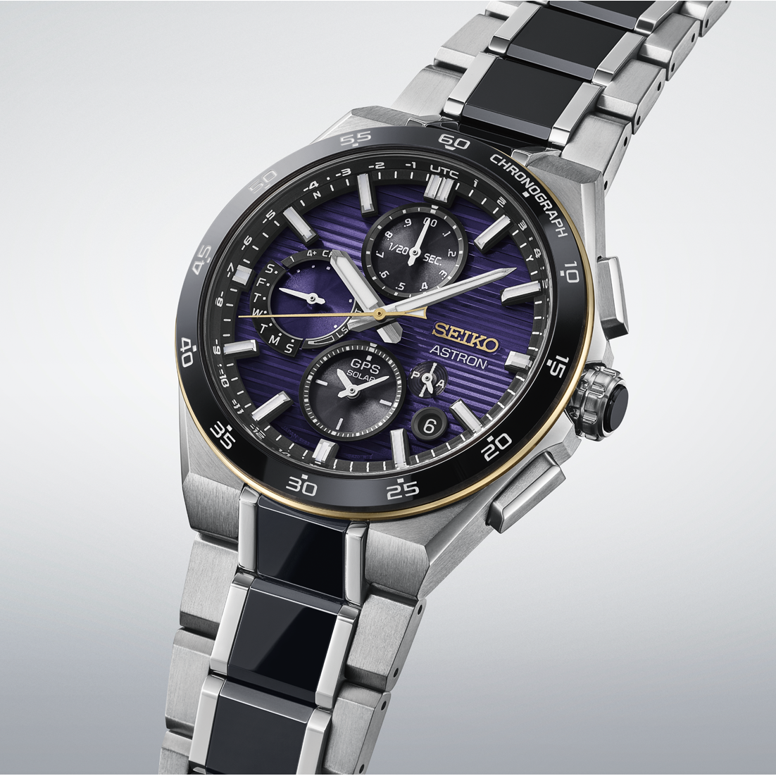 Side View of Seiko 145th Anniversary Limited Edition Astron GPS Solar HAB011