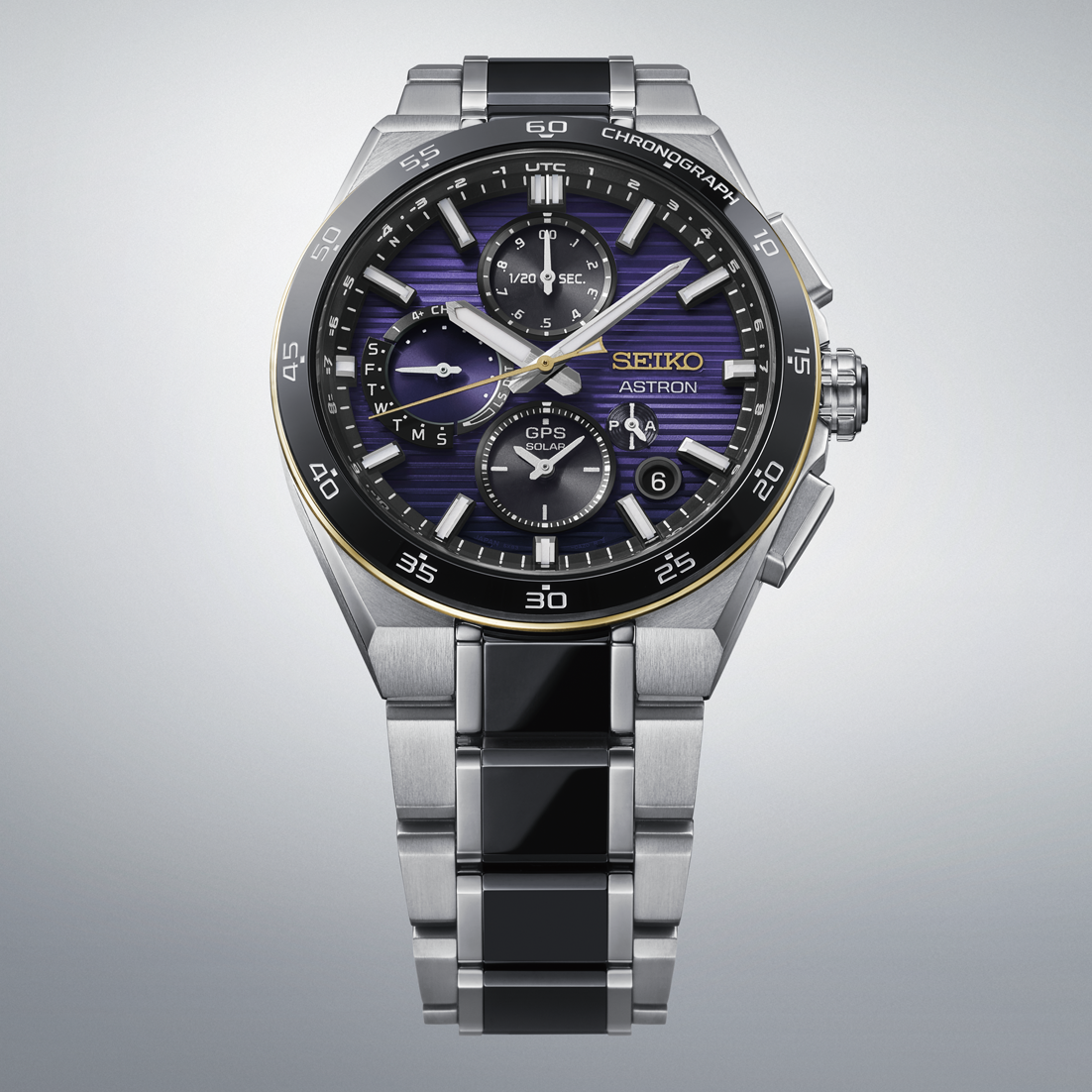 Front View of Seiko 145th Anniversary Limited Edition Astron GPS Solar HAB011