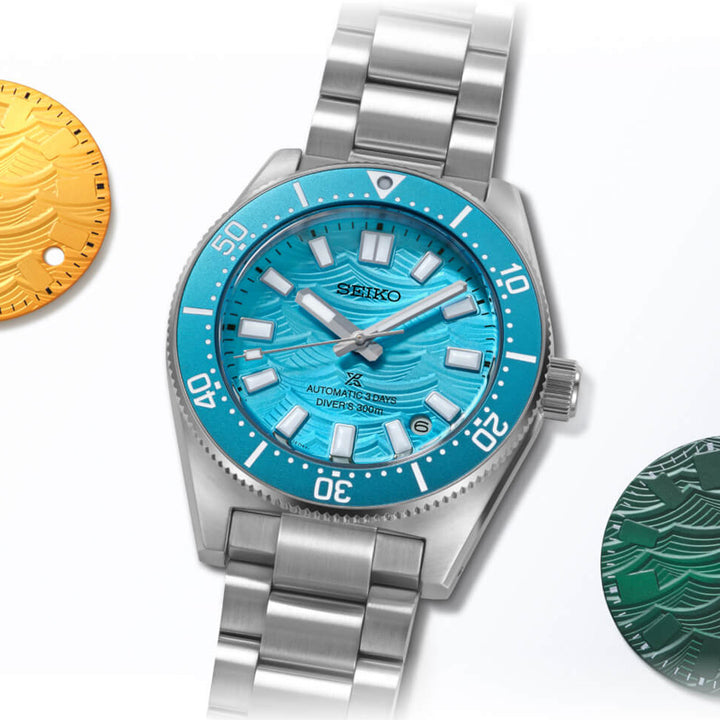 Seiko Prospex 1965 Heritage Diver's Watch Fan-Selected Limited Edition HBC011 flatlay