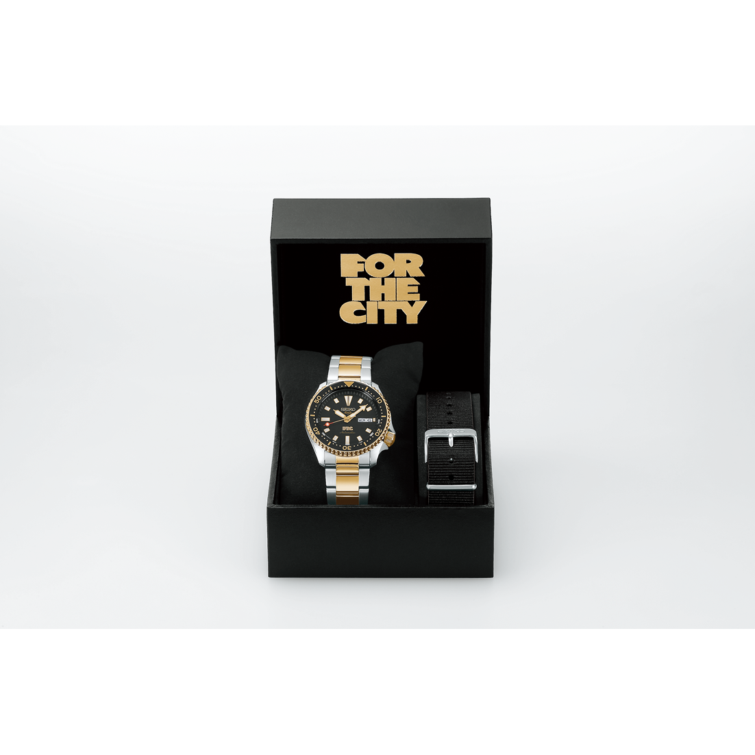 Box View of Seiko 5 Sports SKX Series FTC Limited Edition HDB011