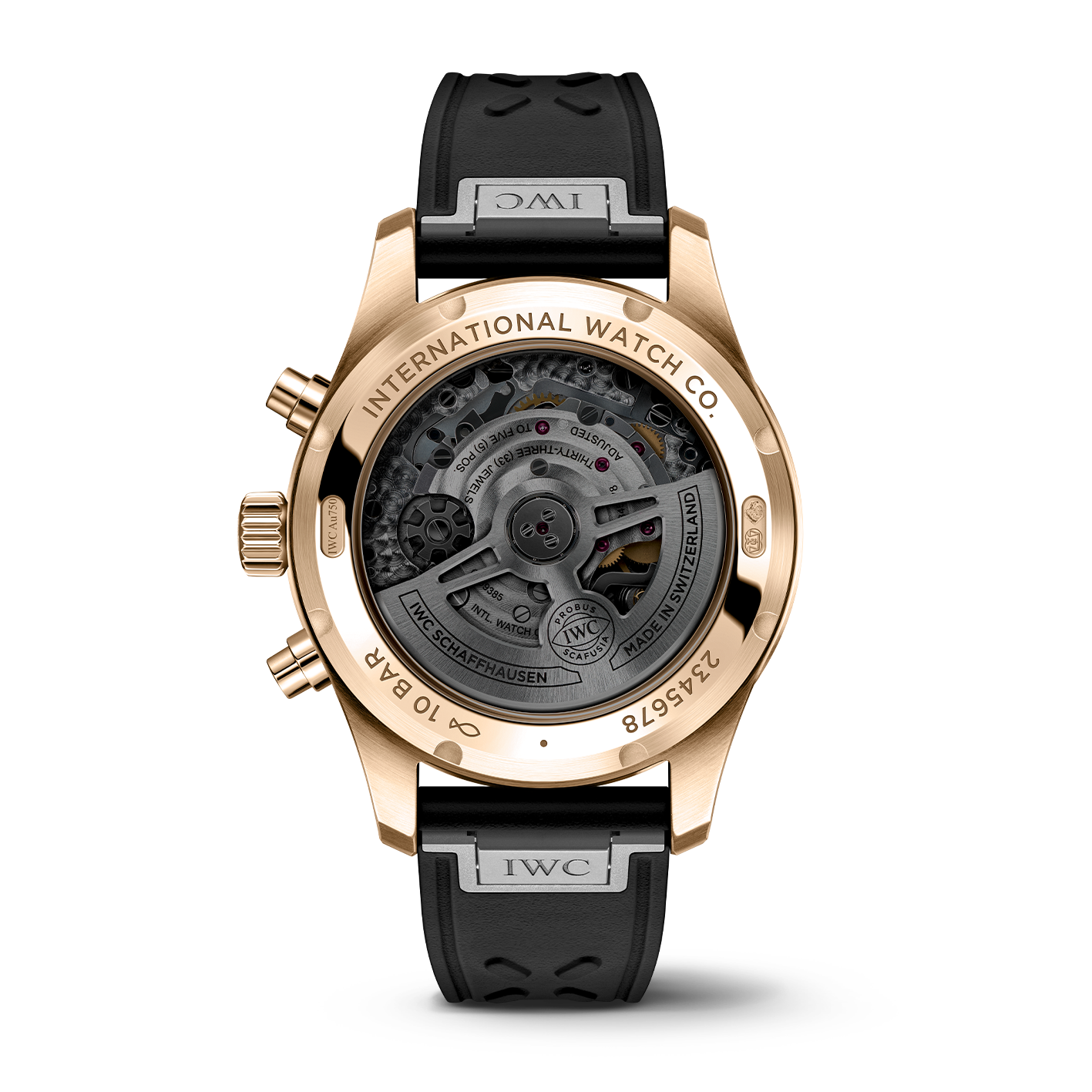 Back View Pilot’s Watch Performance Chronograph 41mm Watch IW388309