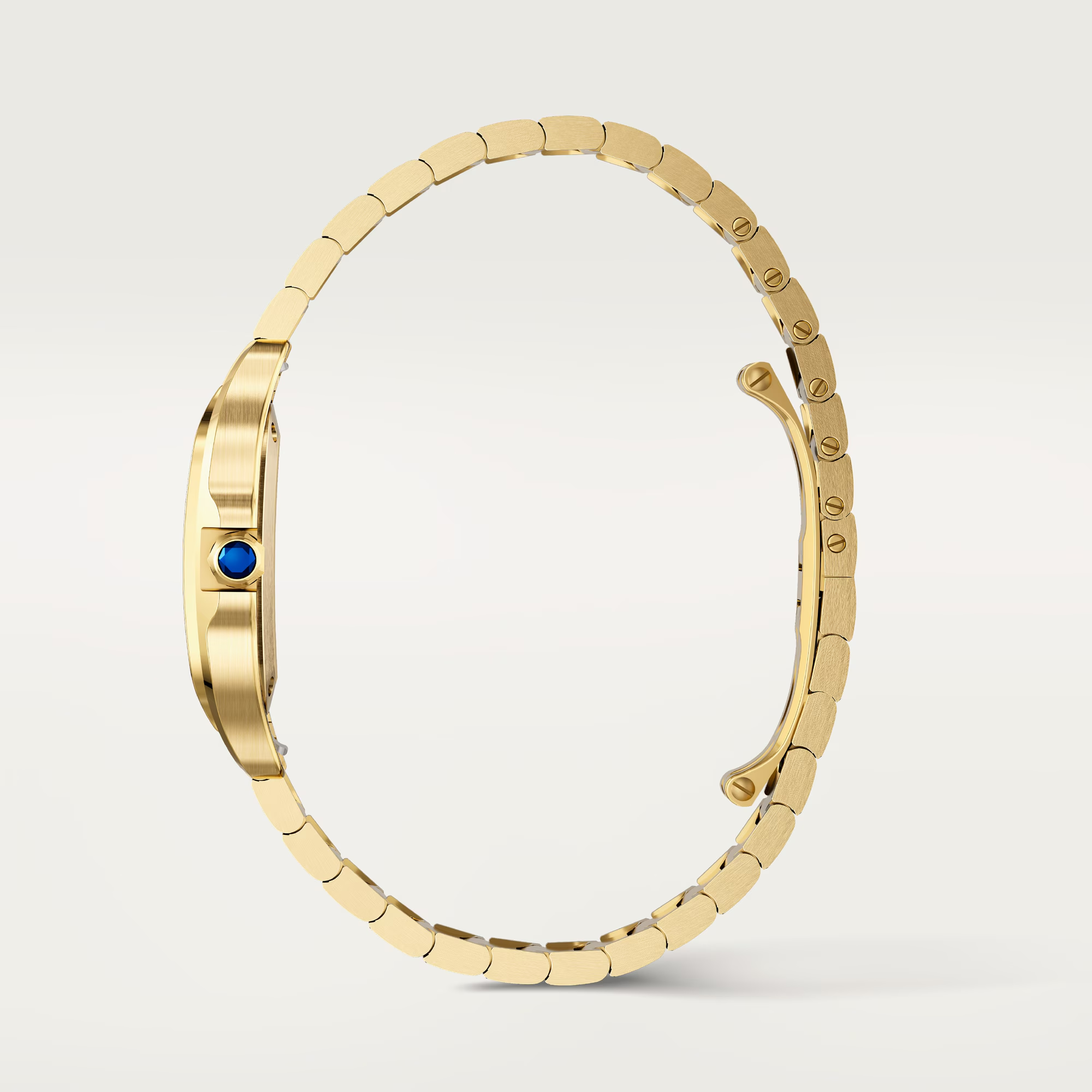 Gold Santos de Cartier Small Model WGSA0107