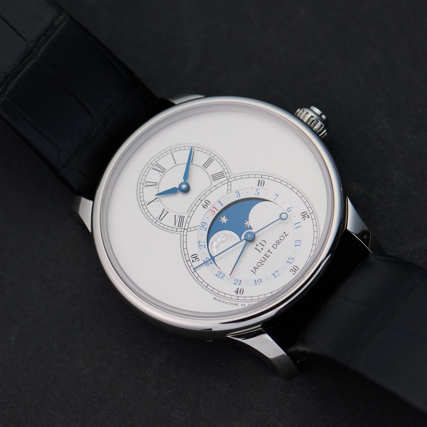 Jaquet Droz Grande Second Moon Silver J007530240 43mm dial 2