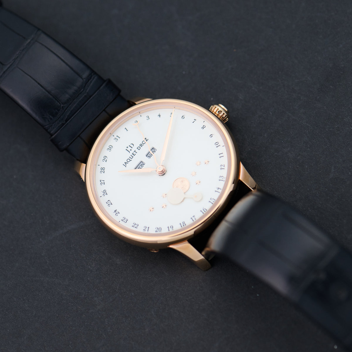 Jaquet Droz Astrale Eclipse Ivory Enamel J012633203 43 mm dial 2