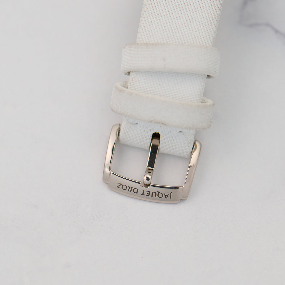 Jaquet Droz Petite Heure Minute Mother-of-Pearl buckle