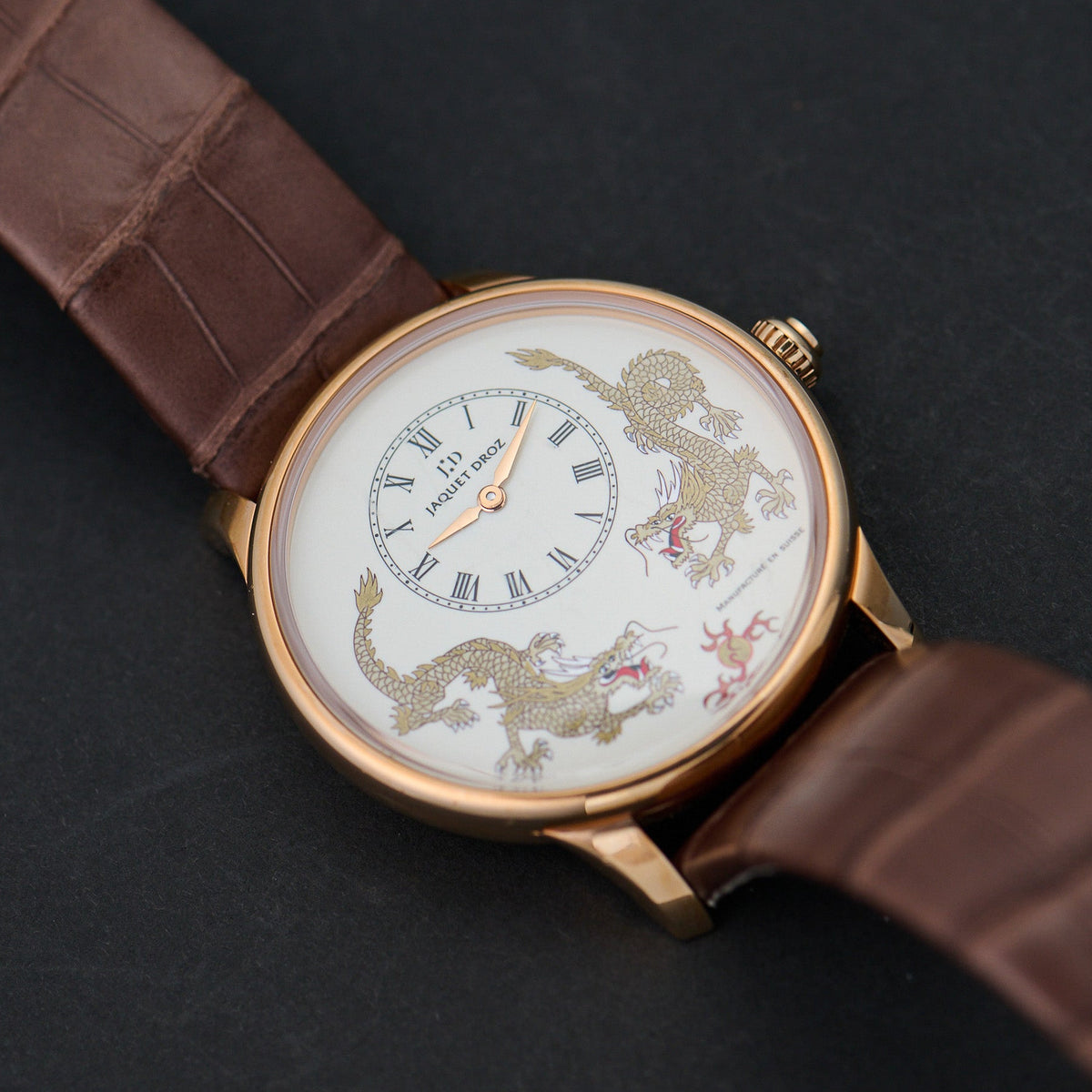 Jaquet Droz Petite Heure Minute Dragon Limited Edition J005033217 dial 2