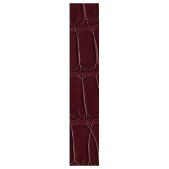 Cartier KD2HXS49 Burgundy Red Alligator Semi-Matt Strap