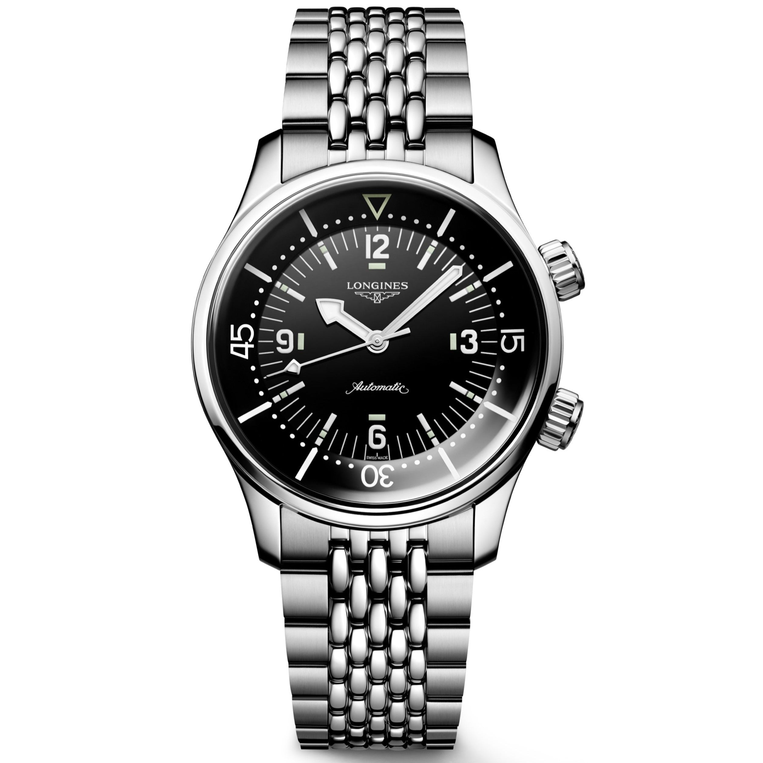 Longines Legend Diver Black Dial 39mm L37644506