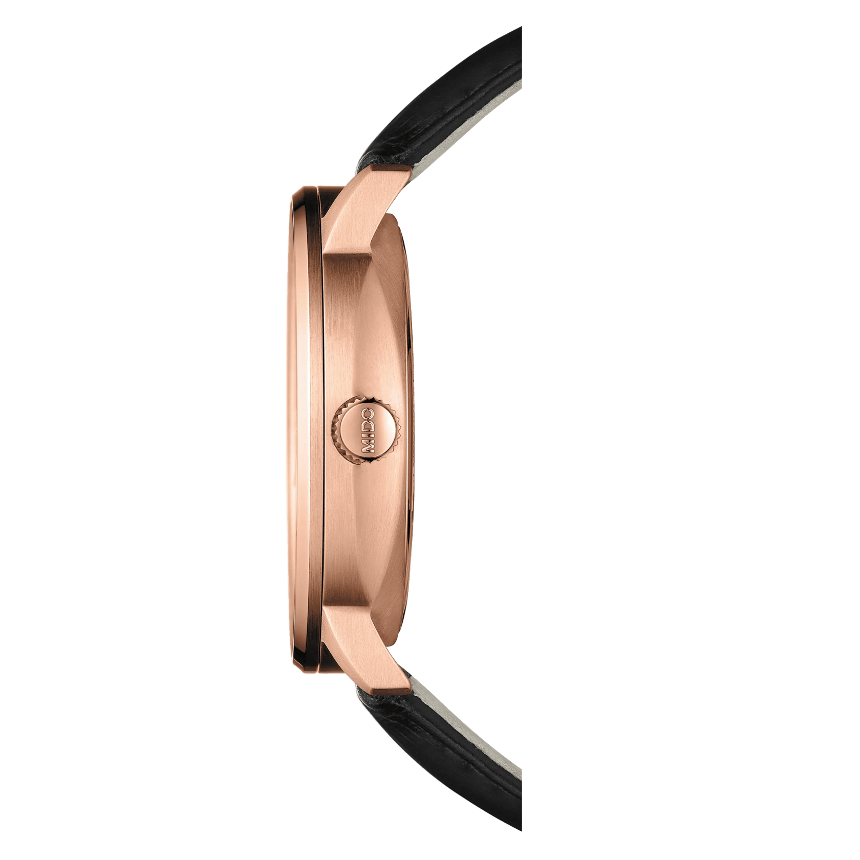 MIDO Commander Big Date Black Rose GoldTone 42mm M0216263605100