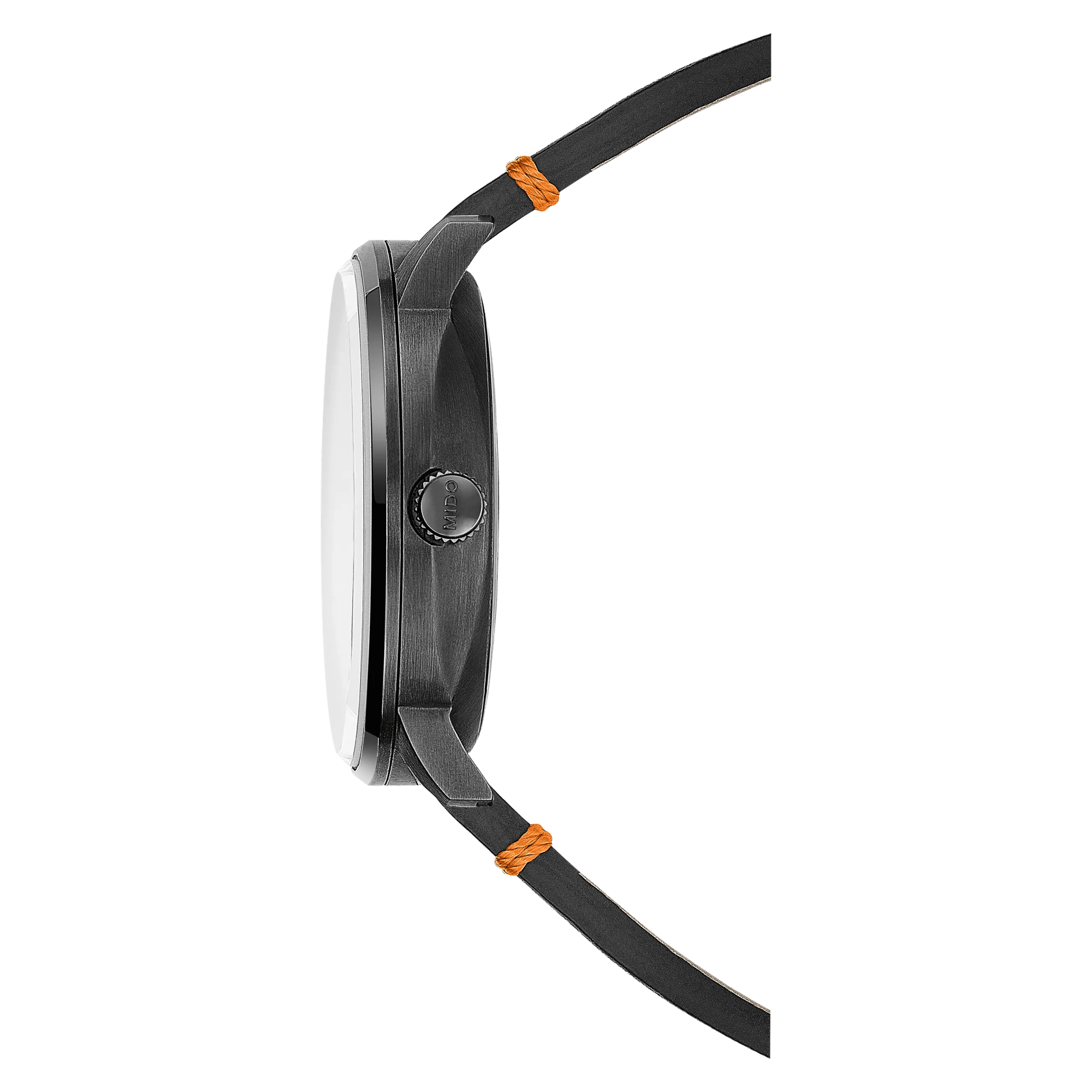 MIDO Commander Big Date Black PVD on Leather Strap 42mm M0216263605101