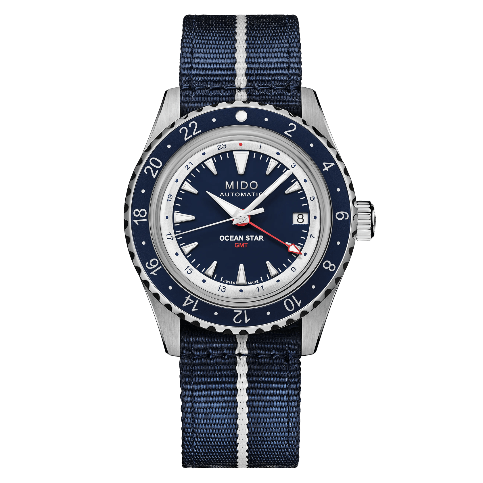 Extra strap for MIDO Ocean Star GMT Blue Special Edition 40.5mm M0268291804100