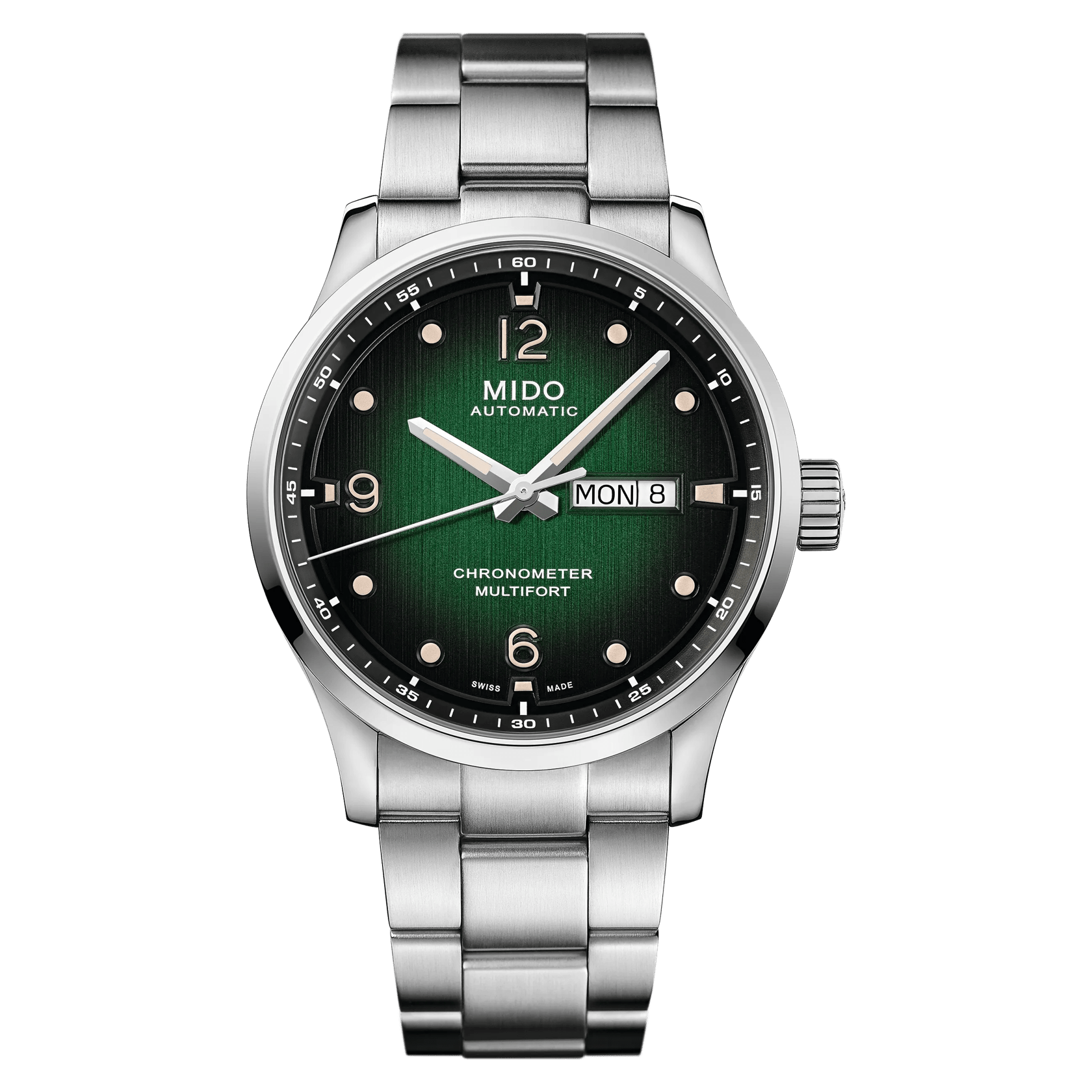 Mido Multifort M Chronometer Green Dial Stainless Steel 42mm - M0384311109700