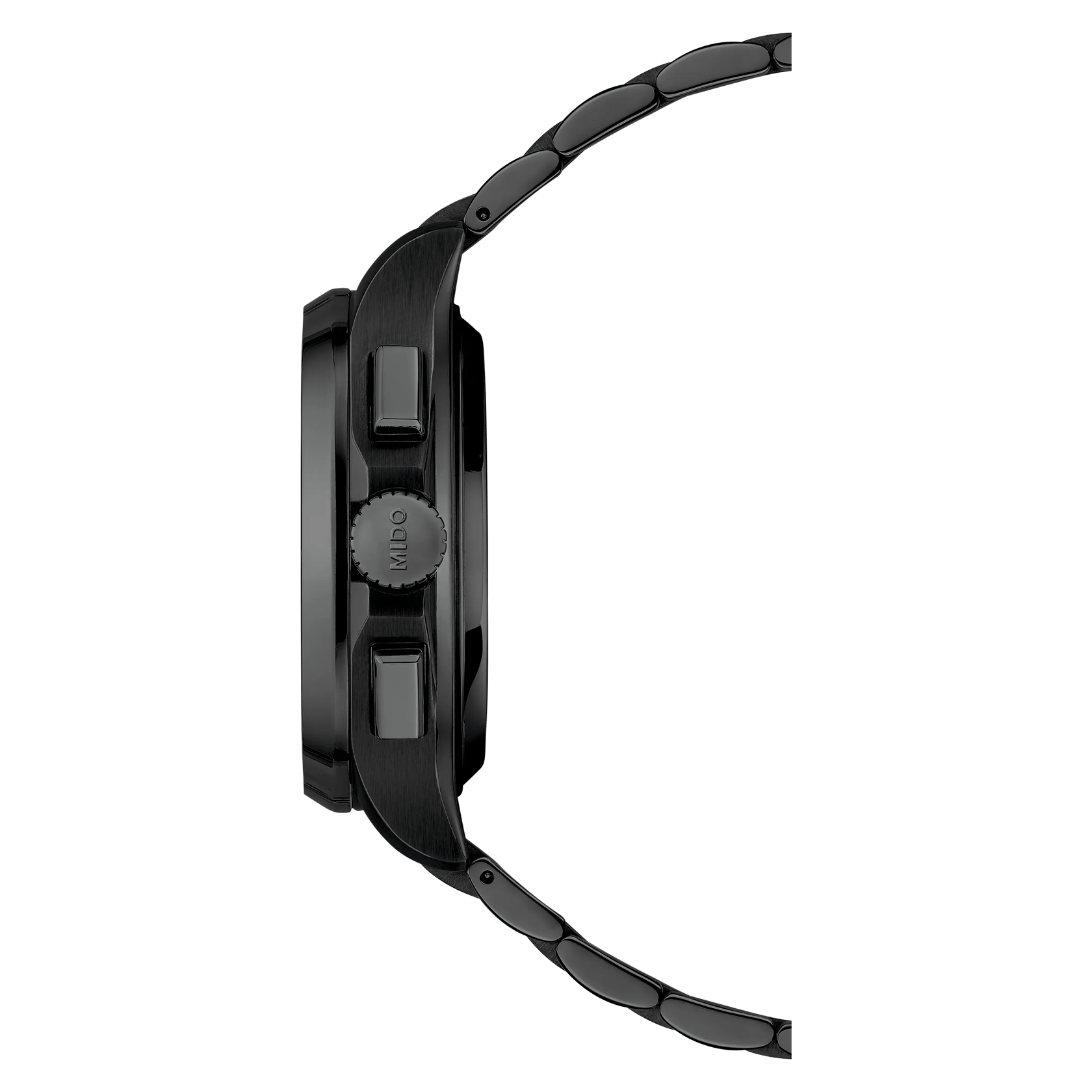 Mulltifort TV Chronograph Black Dial - Black PVD Stainless Steel Watch - 42 X 41.2mm - M0495273308100