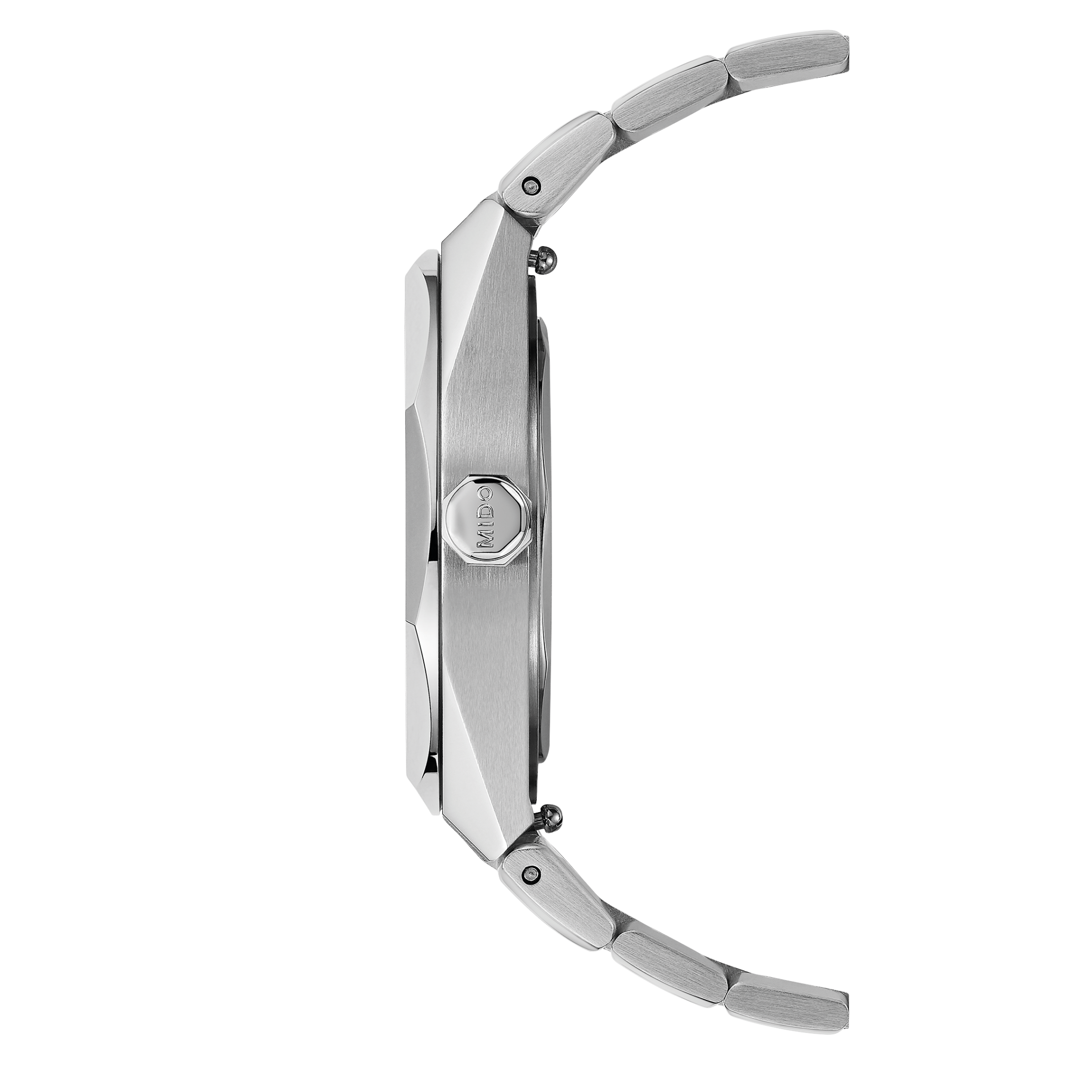 MIDO Multifort 8 Two Crowns Turquoise Dial Stainless Steel Watch - 38.4 X 40mm