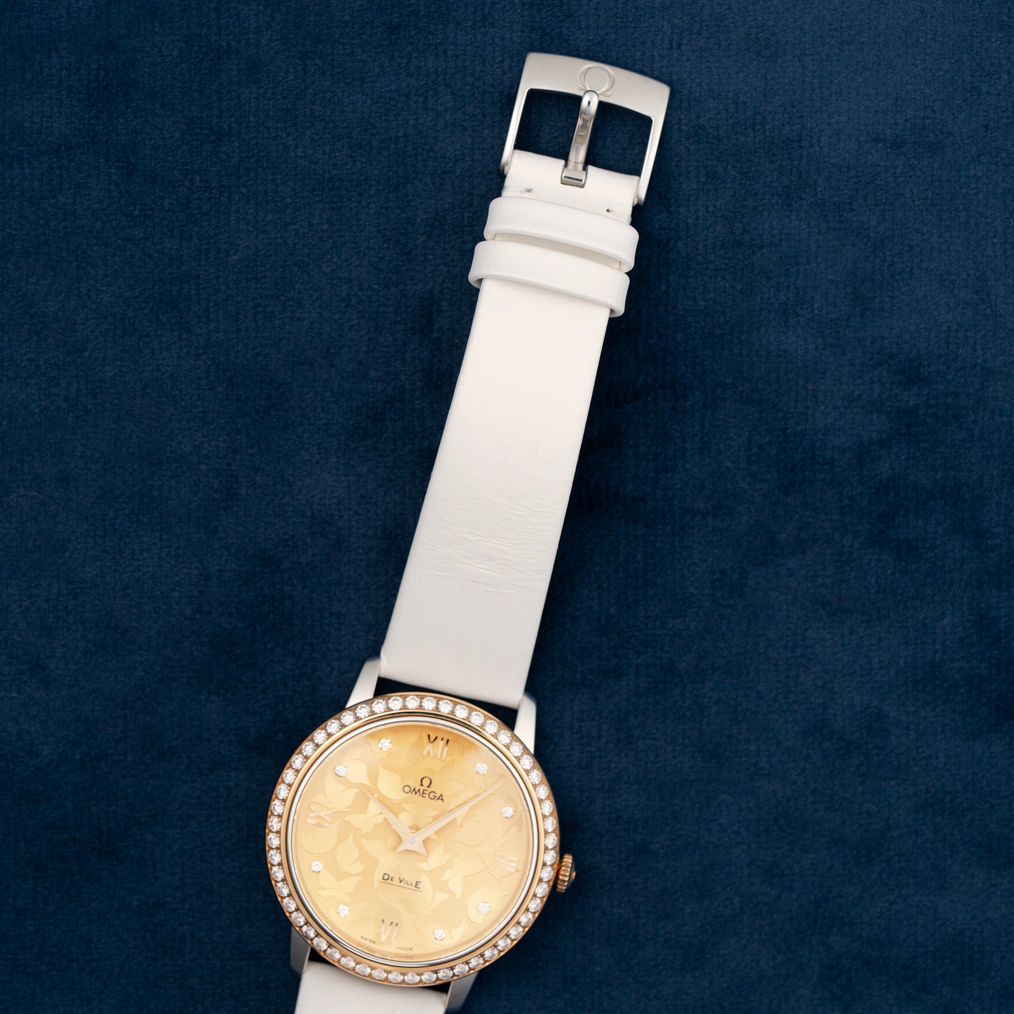 Omega De Ville Prestige Butterfly Quartz 32.7mm 42427336058001 strap