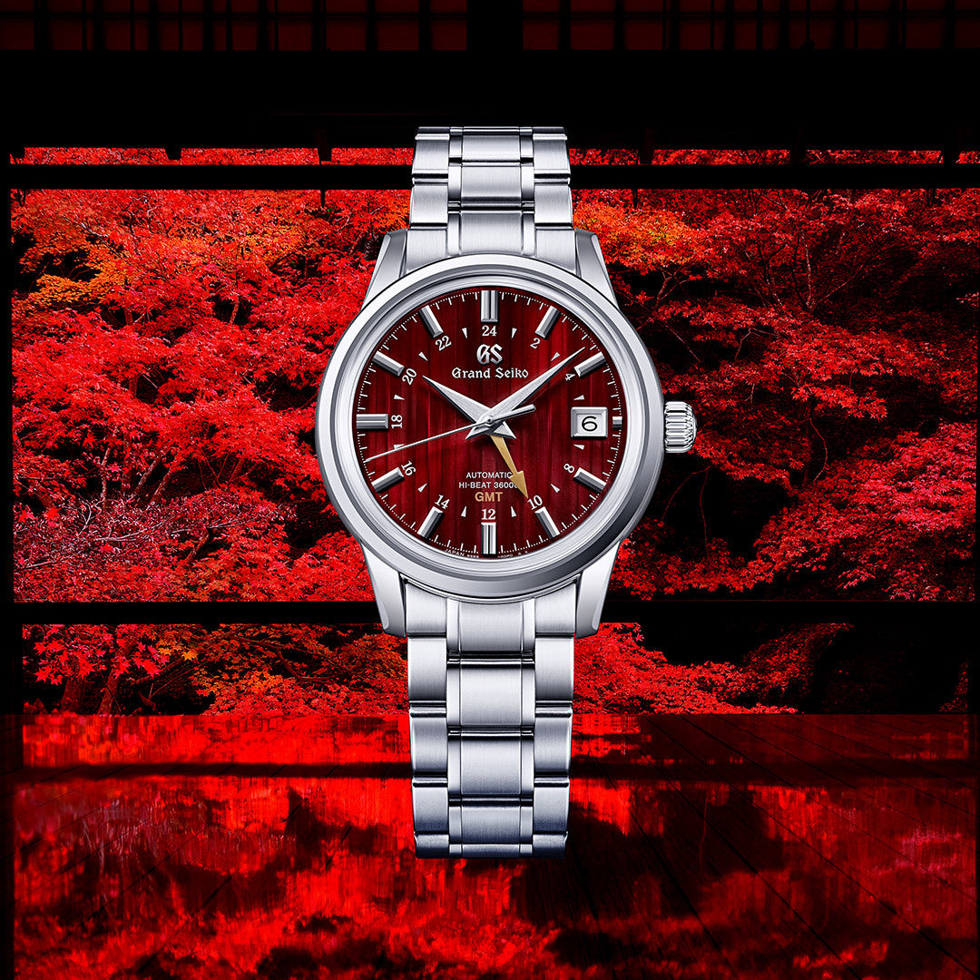 Grand Seiko Elegance Collection Mechanical Hi-Beat GMT "Yuka Momiji" SBGJ273