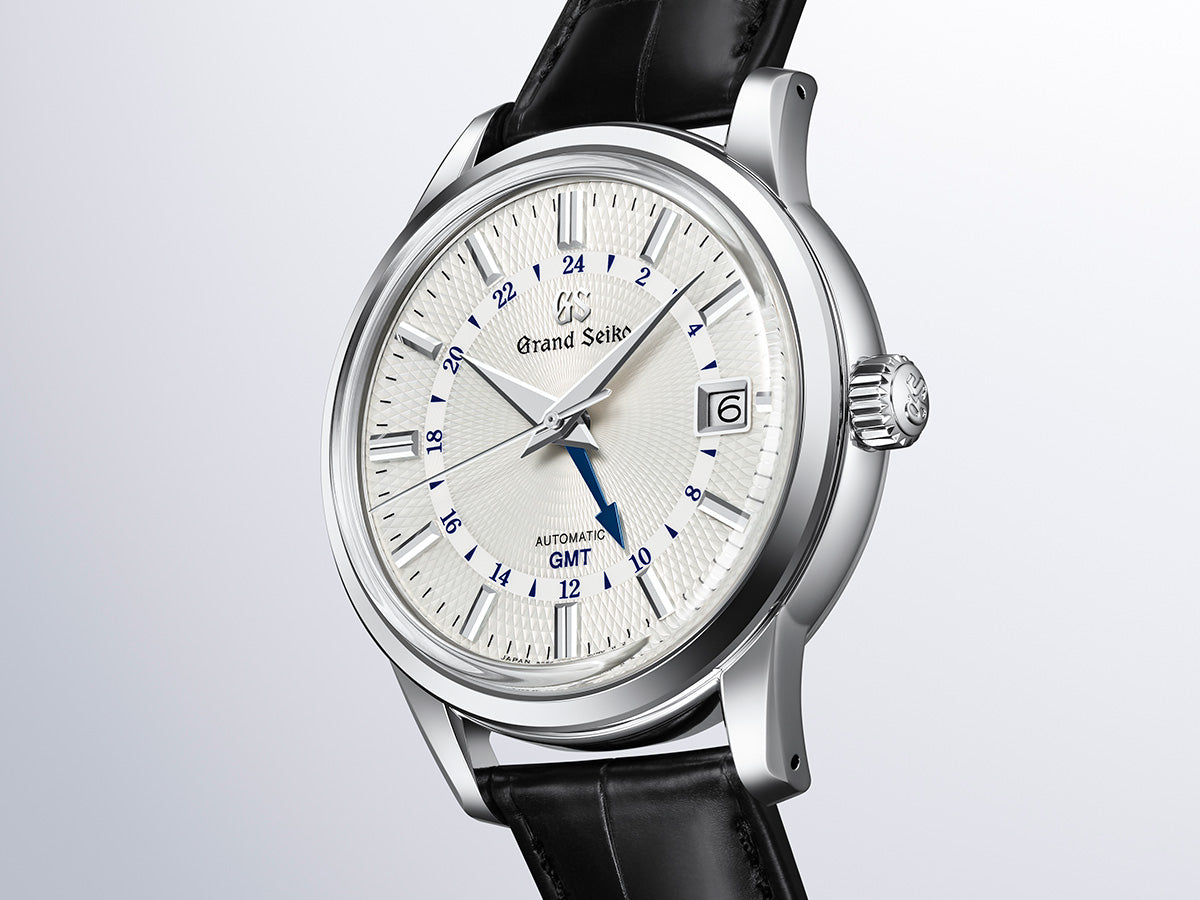 Grand Seiko Snowdrop Elegance Collection Automatic GMT SBGM255 dial 2
