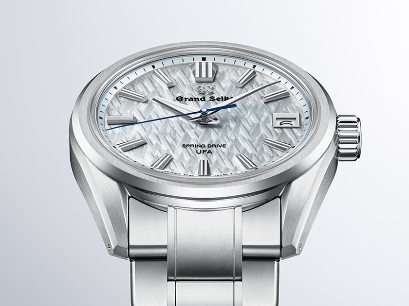 Grand Seiko SLGB003 Evolution 9 UFA Spring Drive Titanium ice forest dial