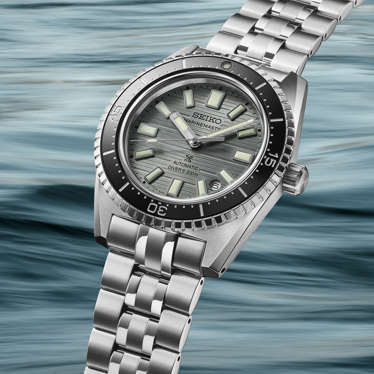 Seiko Prospex Marinemaster 1965 Heritage Diver's Watch Blue 39.5mm SJE117 Product Shot