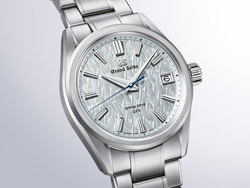 Grand Seiko SLGB003 Evolution 9 UFA Spring Drive Titanium ice forest dial 2