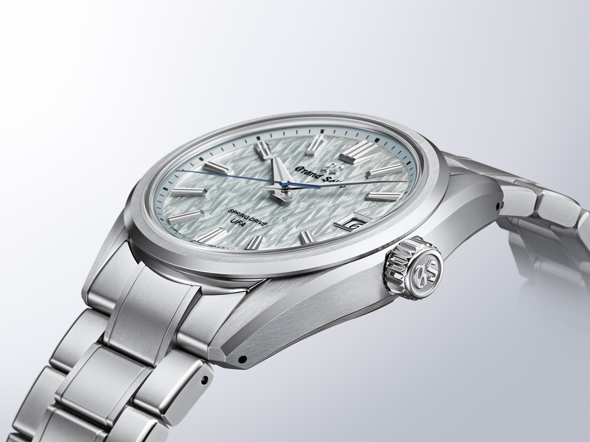 Grand Seiko SLGB003 Evolution 9 UFA Spring Drive Titanium sapphire crystal