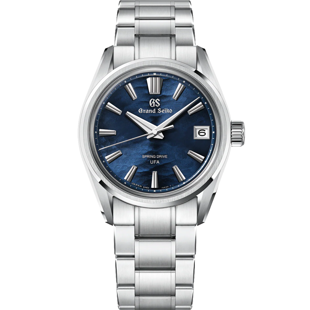 Main View of Grand Seiko Evolution 9 Collection Spring Drive U.F.A. 'Lake Suwa' 37mm SLGB015