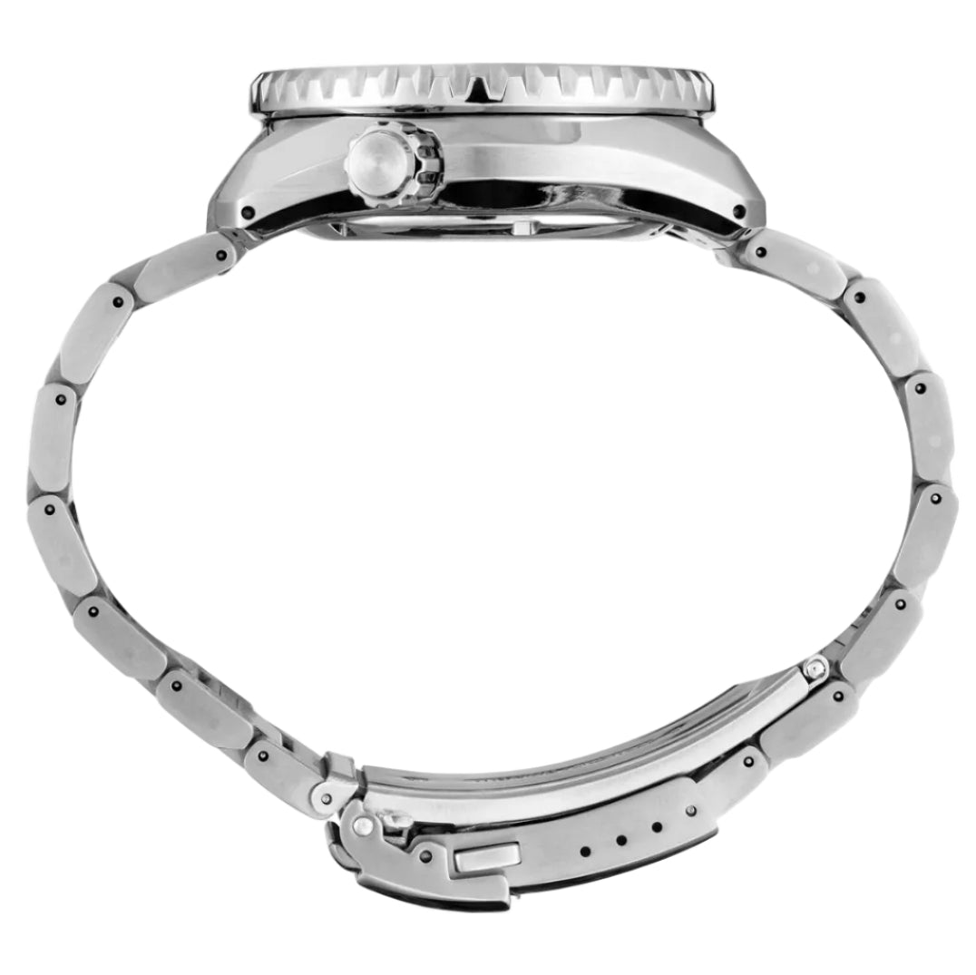 Seiko Prospex LX Spring Drive Rich Black 44mm SNR029 side view