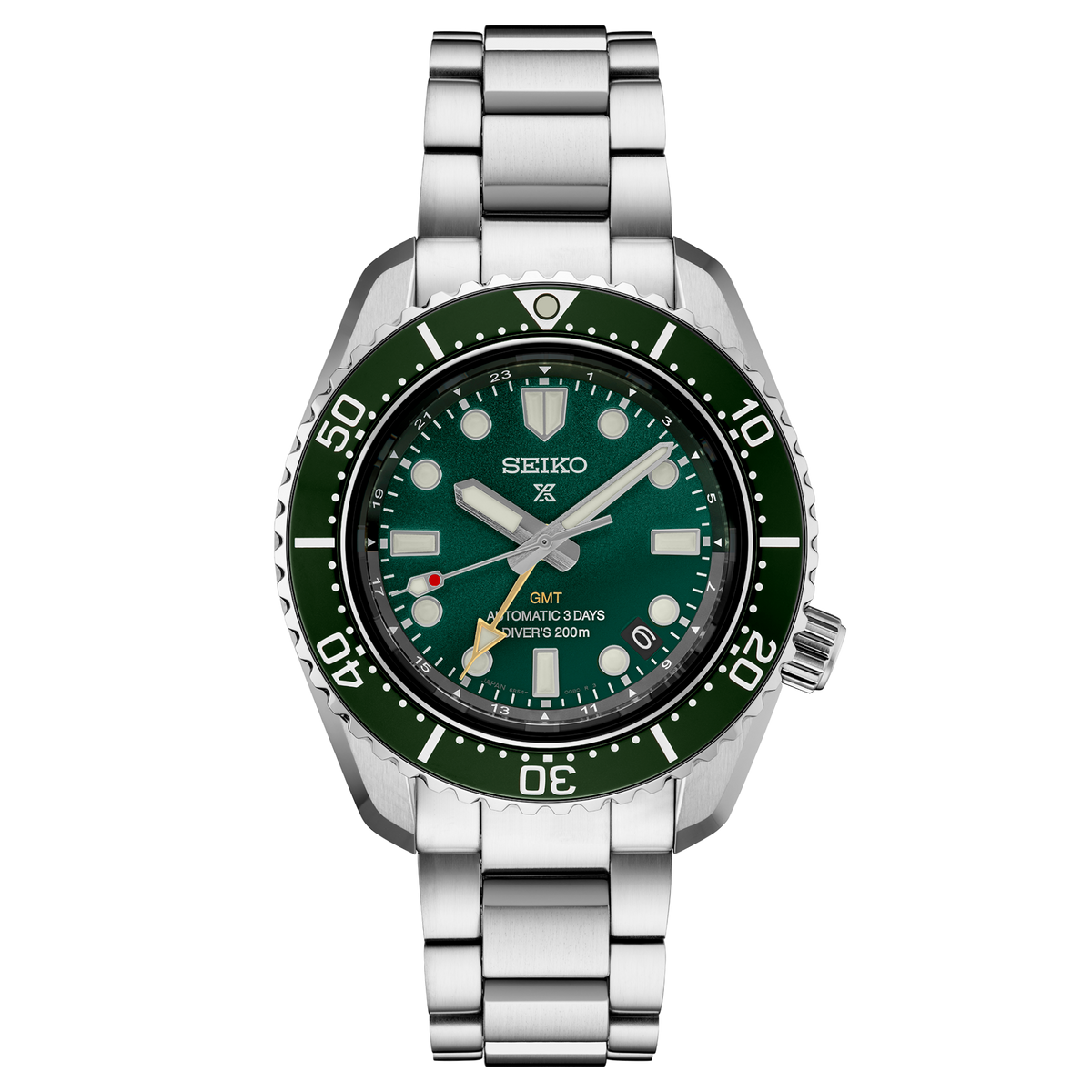 Seiko Prospex Diver GMT SPB381 Front View