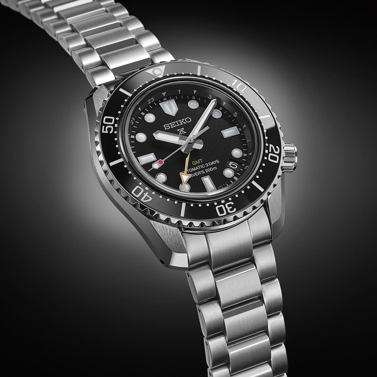 Seiko Prospex Diver GMT 1968 Modern Re-Interpretation SPB383 Product Shot