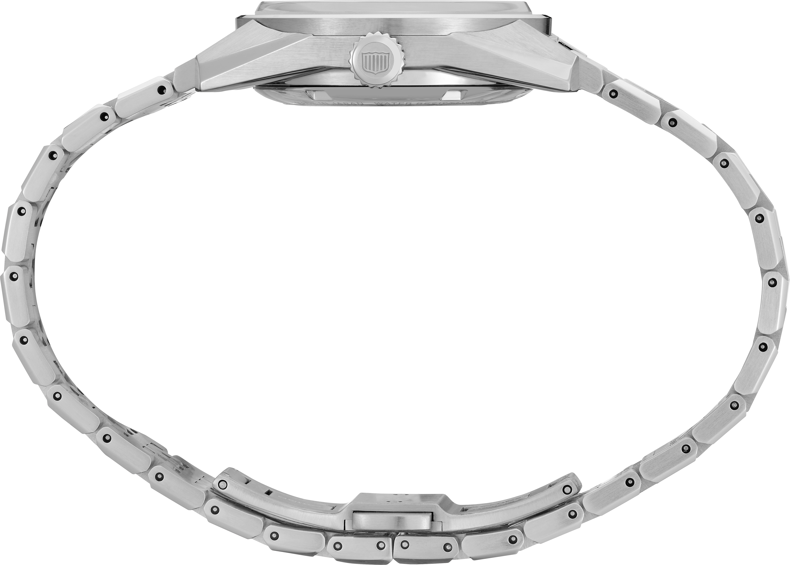 Side View of Seiko King Seiko Date Burgundy Dial Watch SPB461